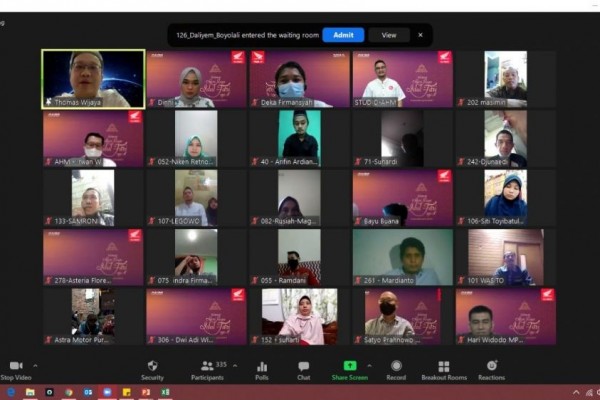 Gak Bisa Mudik, Komunitas Lepas Rindu Melalui Silaturahmi Virtual