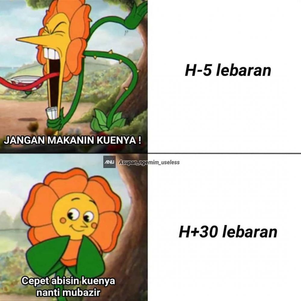 10 Meme Kocak Momen Saat Lebaran