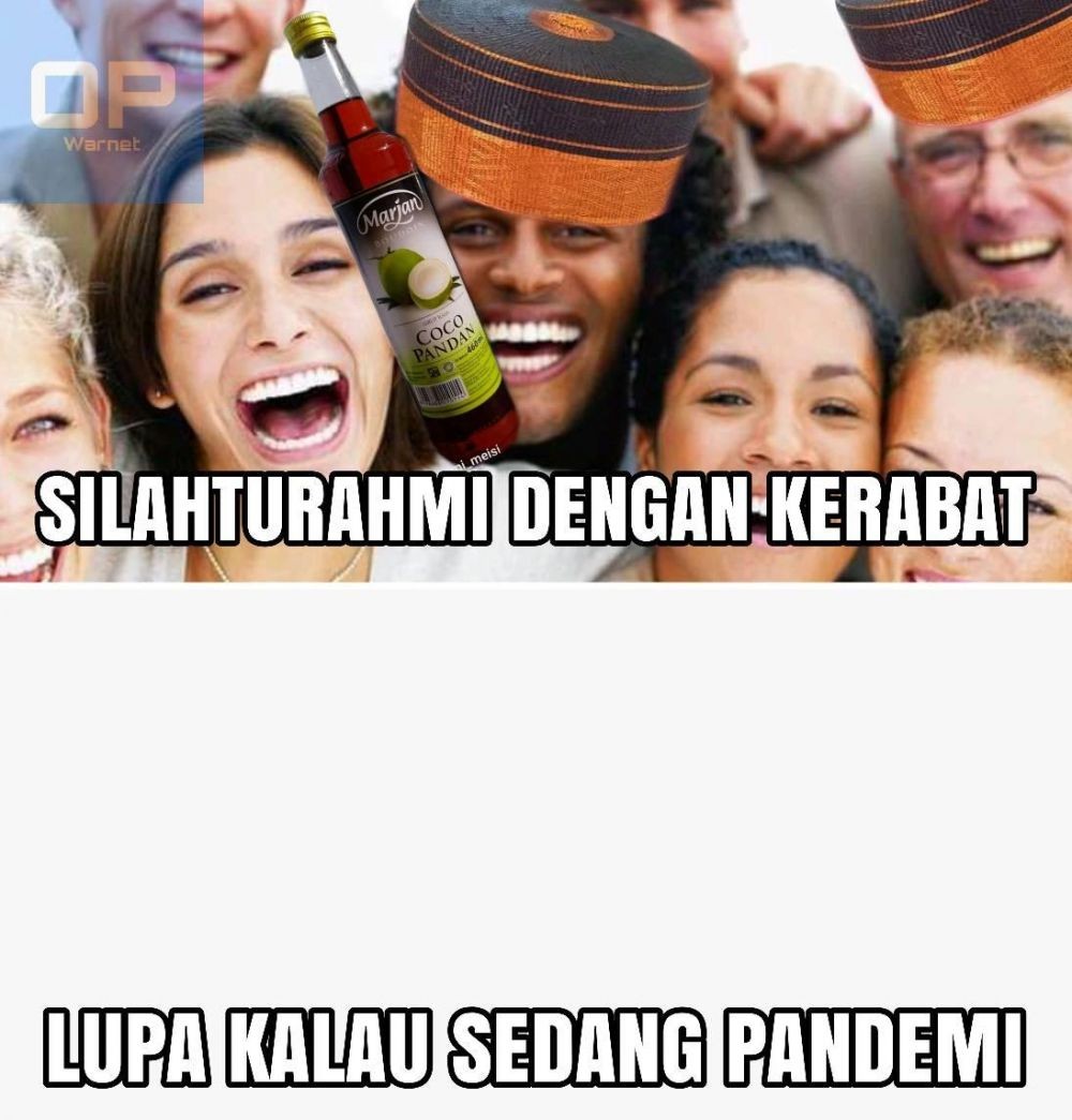 10 Meme Kocak Silaturahmi Lebaran Bikin Ketawa Sekeluarga