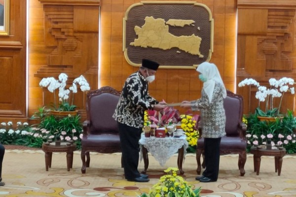 Marhaen Resmi Jadi Plt Bupati Nganjuk, Khofifah Titip Beberapa Pesan