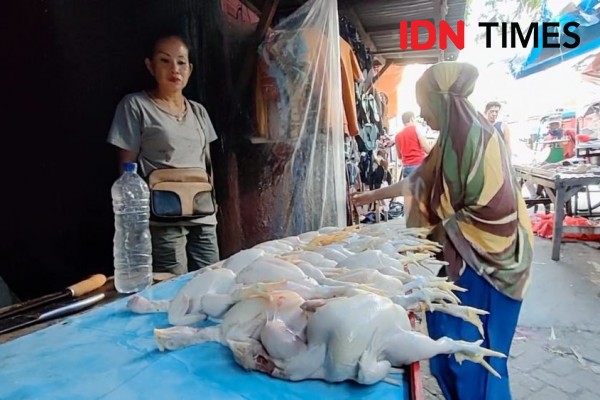 Jelang Lebaran, Harga Daging Ayam dan Sapi di Makassar Melonjak