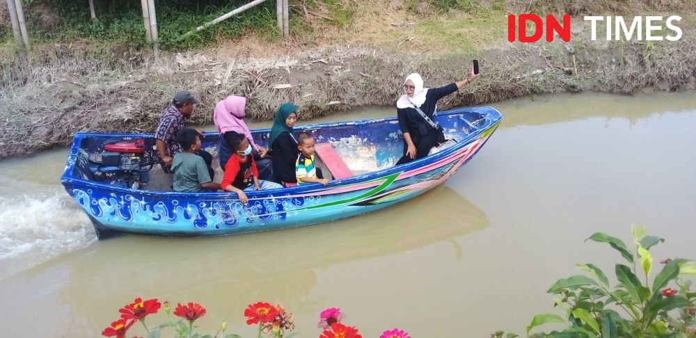 Wisata Sawah Jadi Pilihan Liburan di Punden Rejo, Tiket Cuma Rp5 ribu