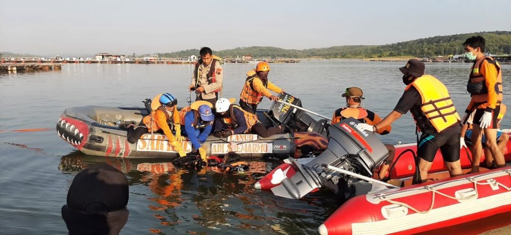 50 Penyelam Cari Balita dan Anak Korban Perahu di Waduk Kedung Ombo