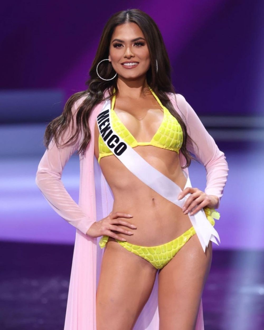 10 Potret Menawan Andrea Meza, Miss Universe 2020 dari Meksiko