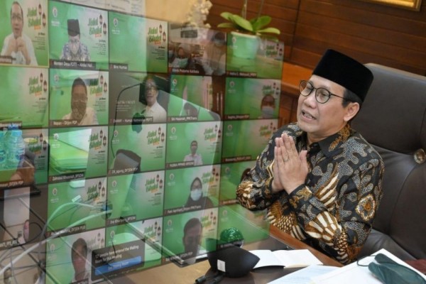 Hadiri Halabihalal Kemendes PDTT, Berikut Pesan-Pesan Gus Menteri