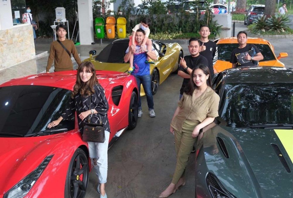 Ke Pabrik MS GLOW, 10 Potret Raffi Ahmad dan Nagita Slavina