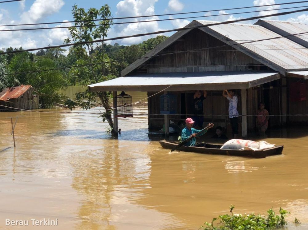 Sejak Lebaran, Banjir Bandang di Berau Kaltim Belum Surut