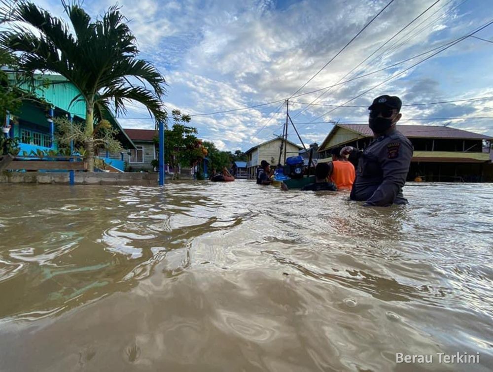 2.507 Kepala Keluarga Jadi Korban Banjir Berau, Ini Respons Bupati Sri