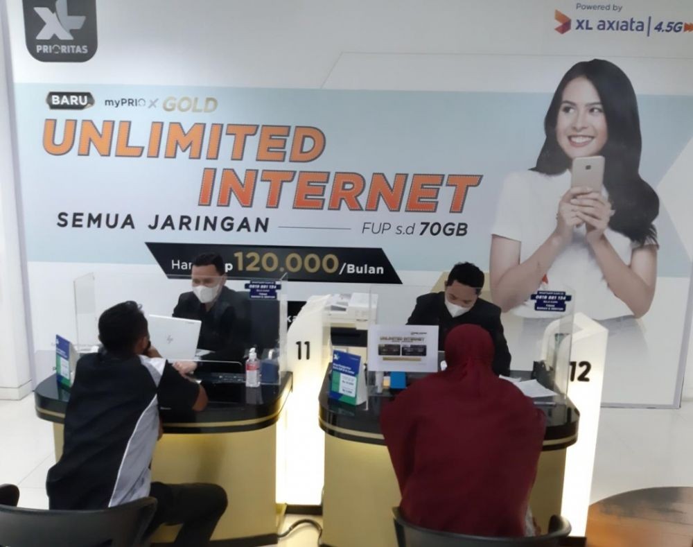 Lamtim dan Lamteng Pengguna Data Tertinggi XL Axiata di Lampung
