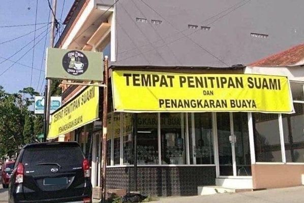 10 Tulisan Nama Warung Kopi yang Bisa Bikin Pengunjungnya Ngakak