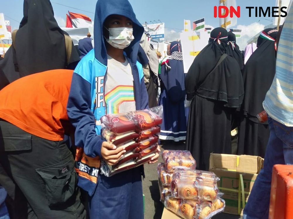 Gema Takbir Masyarakat Muslim di Lampung Dukung Palestina