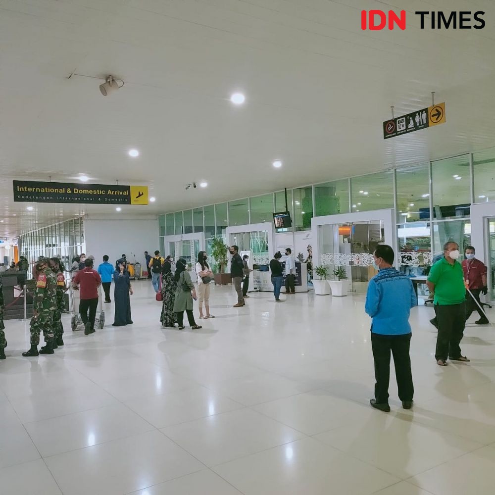 Kasus Melonjak, Satgas Gelar Antigen Acak di Bandara SAMS Sepinggan 