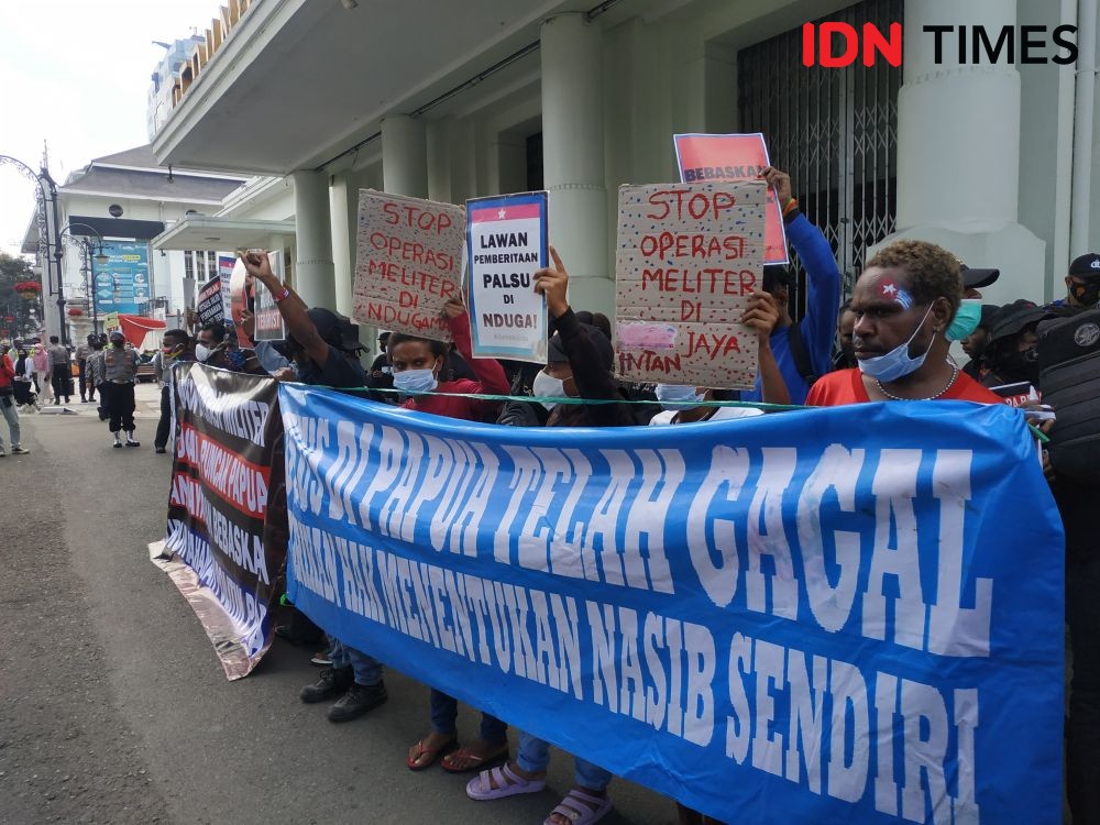 Mahasiswa Papua Kembali Gelar Aksi Unjuk Rasa, Ini 9 Poin Tuntutannya