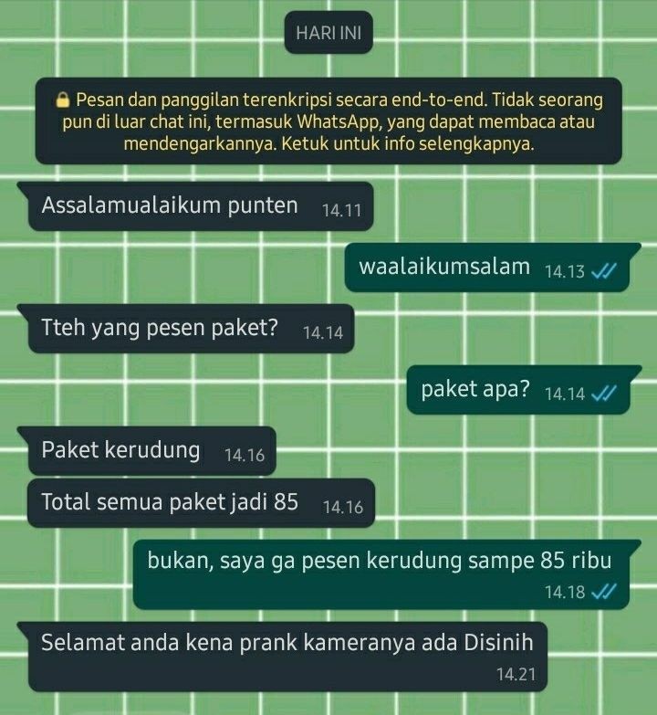 10 Chat Transaksi COD Toko Online yang Kocak, Abis Gak Nyambung