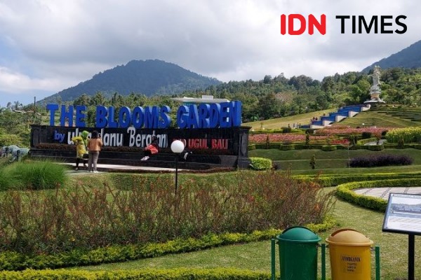 10 Potret Wisata The Blooms Garden di Tabanan Bali, Bikin Mata Segar