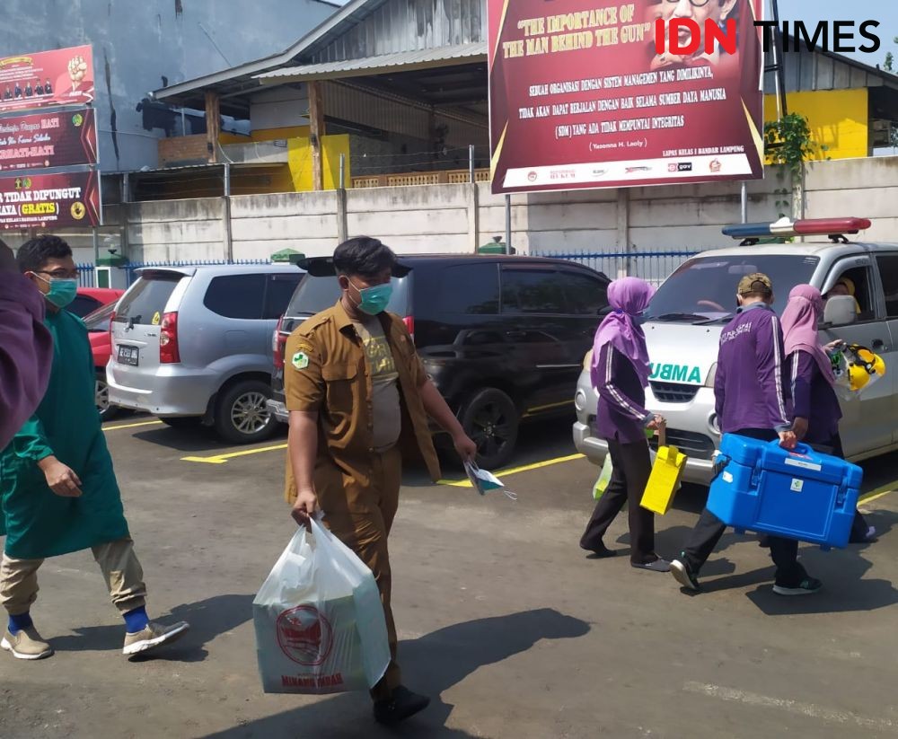 Positif COVID-19 di Lapas Kelas 1 Bandar Lampung Bertambah 6 Orang