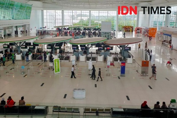Arus Balik di Bandara Sepinggan Balikpapan Tembus 6.538 Penumpang