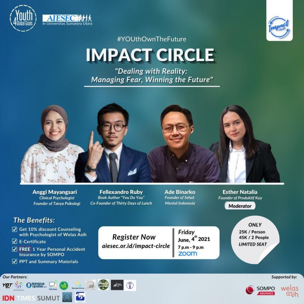 Yuk! Mulai Perubahan Positif Lewat Impact Circle AIESEC in USU