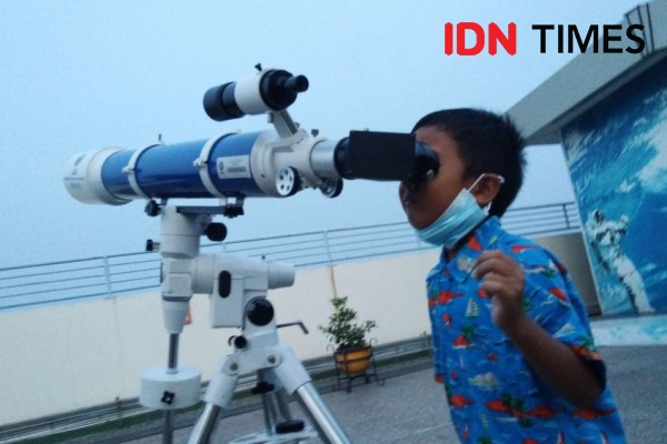Di Medan Tak Terlihat Super Blood Moon, Hanya Gerhana Sebagian