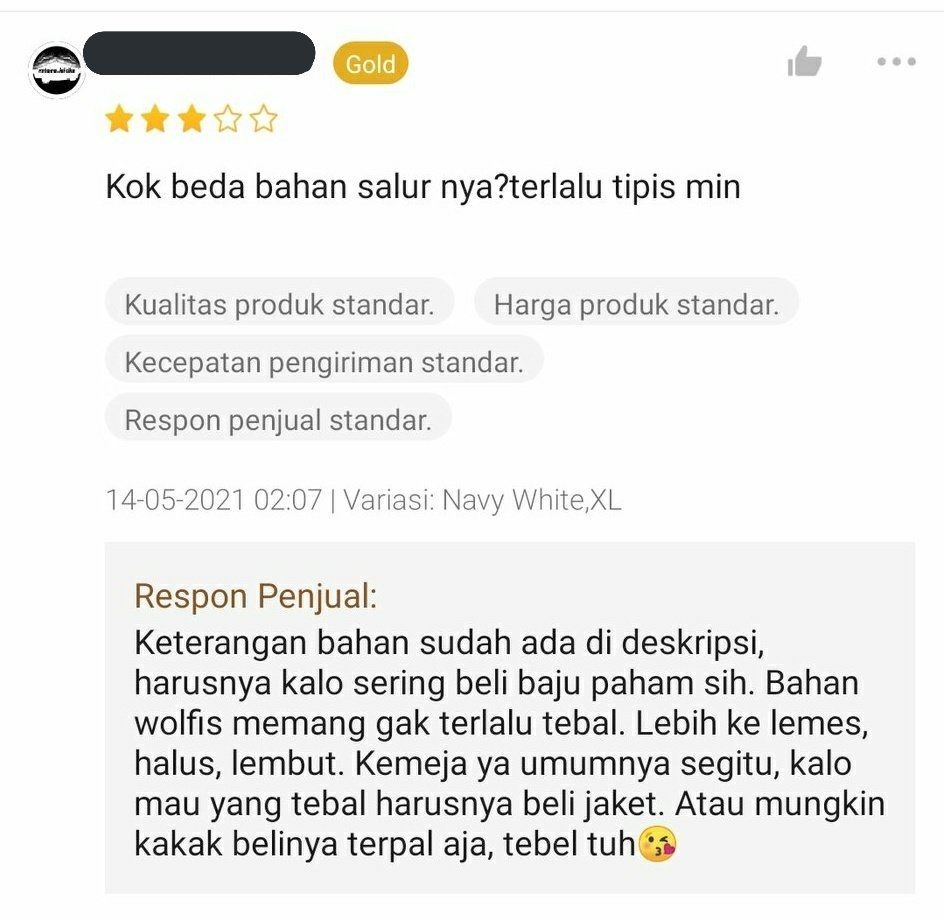 9 Komplain dan Jawaban Seller Toko Online, Ngenes Tapi Kocak