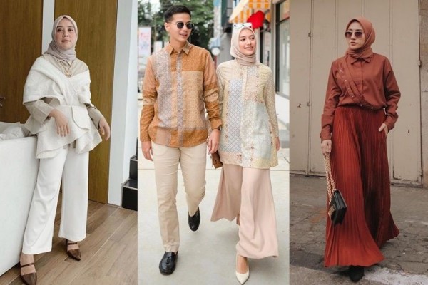 9 Gaya Effortless Kondangan dengan Hijab Segi Empat, Simpel Elegan!