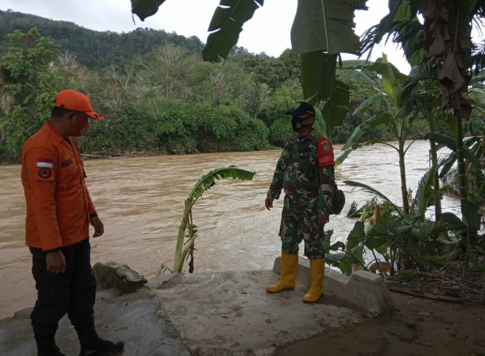 5 Desa di Musi Rawas Terendam Banjir, 2 Rumah Hanyut Terbawa Arus