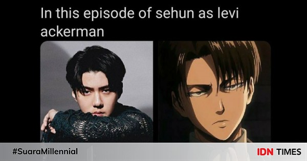 Sehun Exo Dan 9 Artis Yang Disebut Cocok Jadi Levi Ackerman