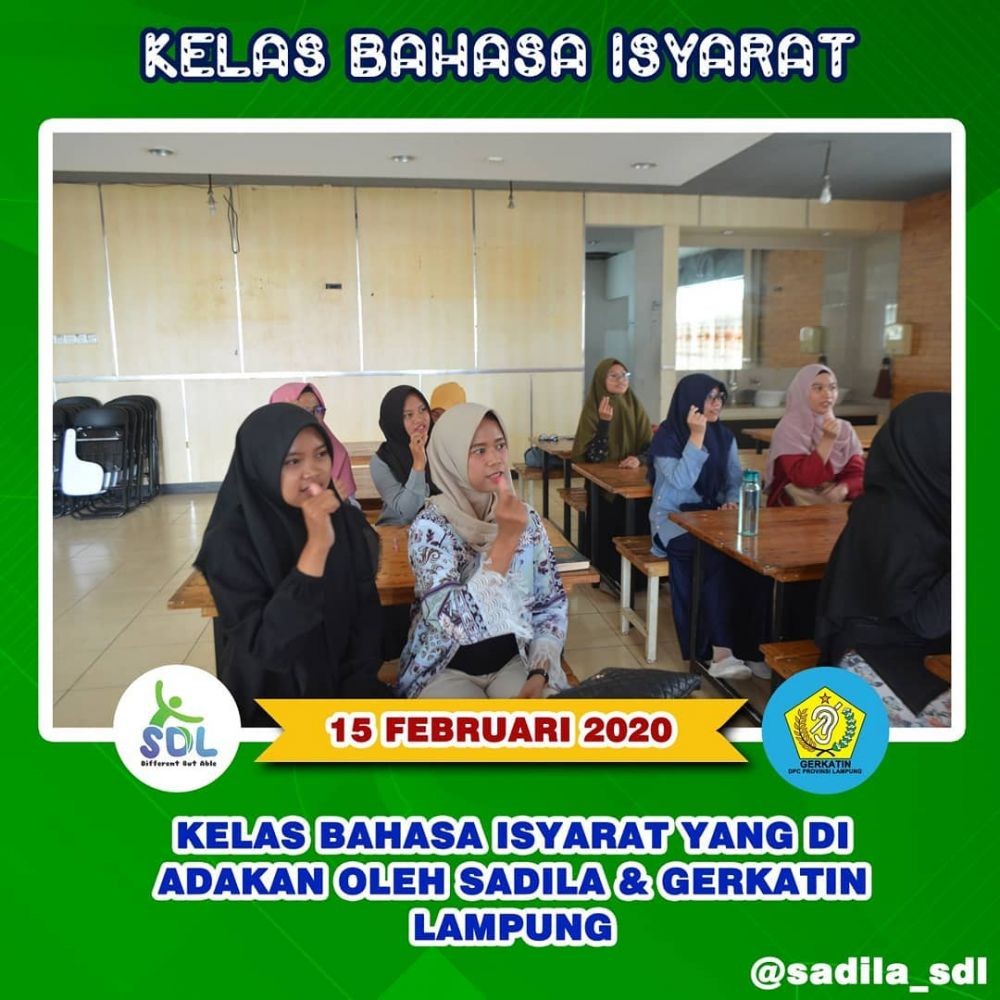 Mengenal Komunitas Sadila, Bina Kaum Difabel Lampung agar Mandiri