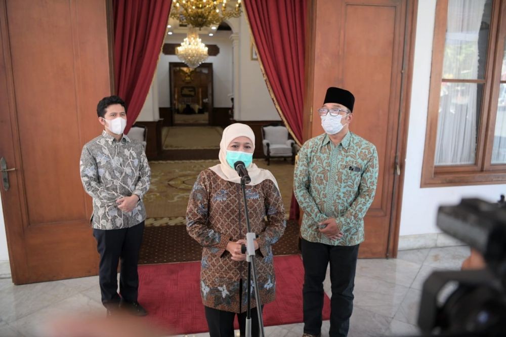 Diminta Khofifah, Ridwan Kamil Desain Ulang Islamic Center Surabaya