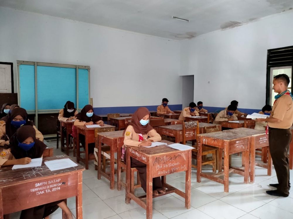 Purwakarta Uji Coba dan Simulasi Belajar Tatap Muka di 16 Kecamatan