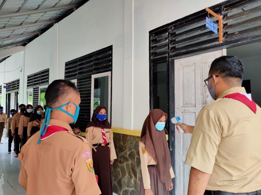 Purwakarta Uji Coba dan Simulasi Belajar Tatap Muka di 16 Kecamatan