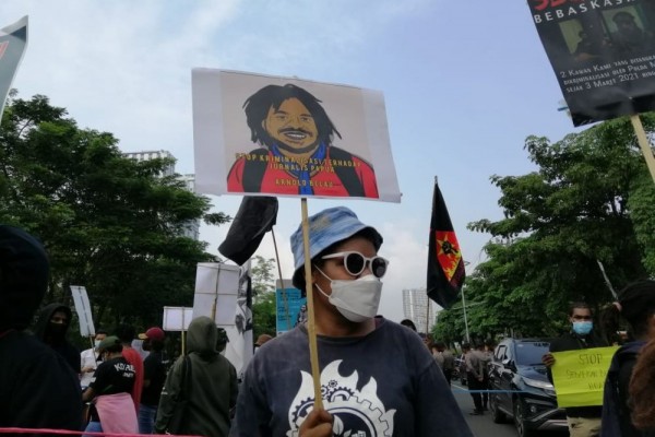 Mahasiswa Papua di Surabaya Gelar Aksi: Setuju Diplomasi dengan Syarat