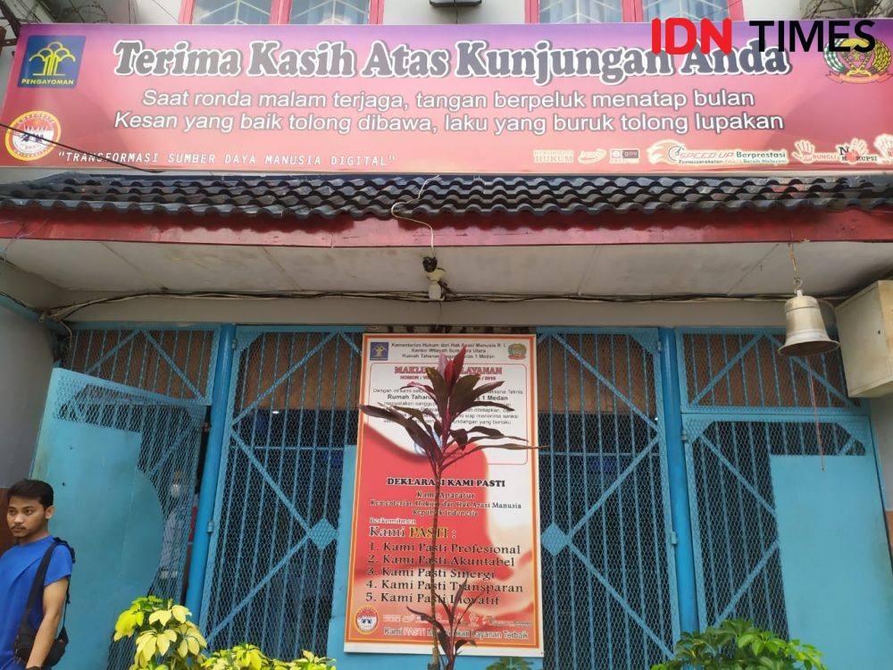 Potret Nuansa Alam di Rutan Tanjunggusta Medan, Hilangkan Kesan Seram