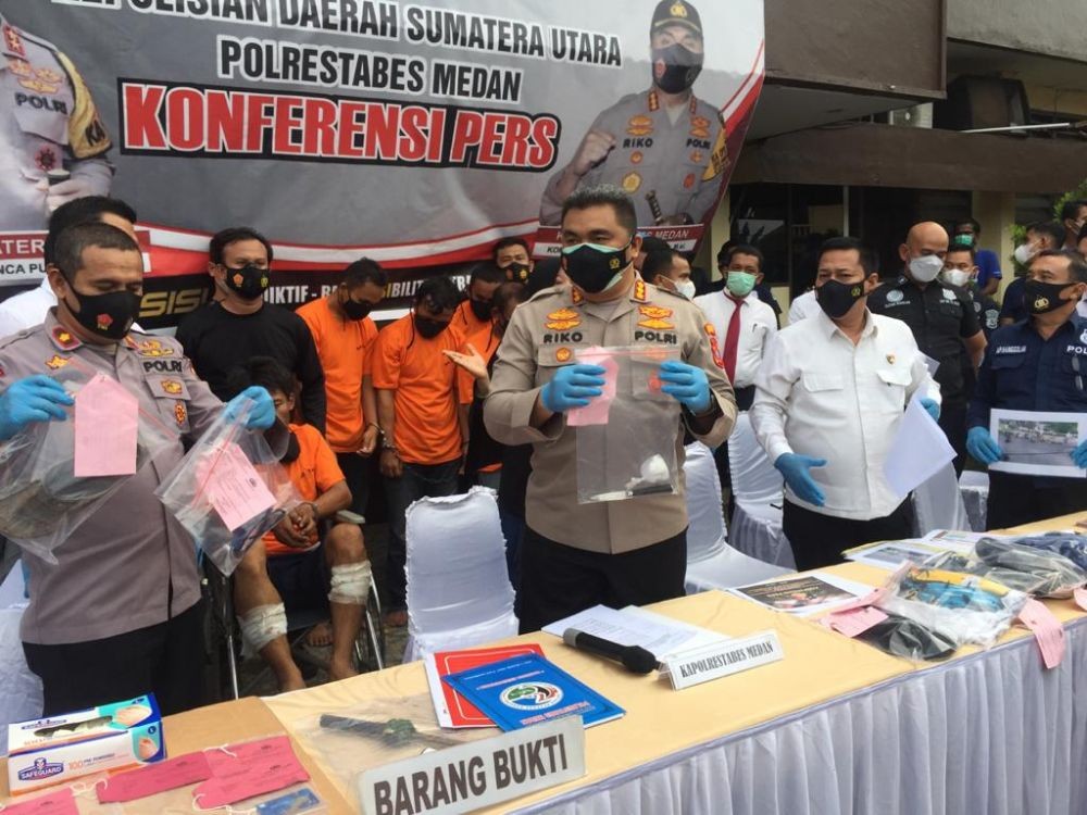 Begal Viral di Medan, Ternyata Residivis dan Pembunuh Abang Kandung