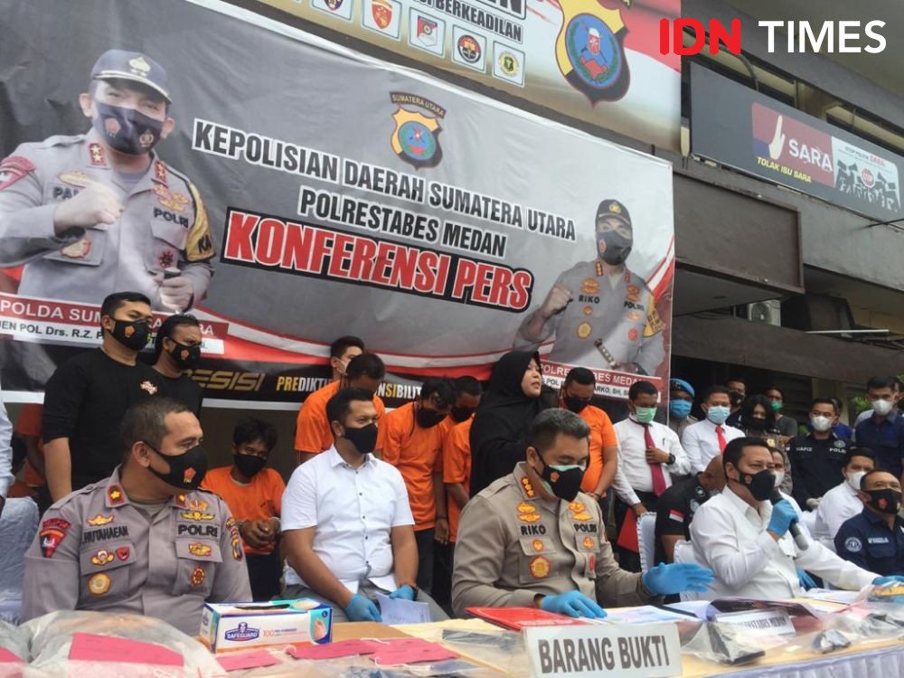 Begal Viral di Medan, Ternyata Residivis dan Pembunuh Abang Kandung