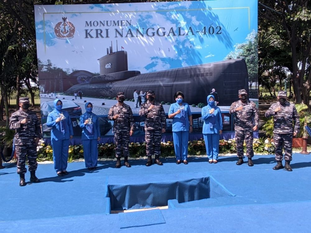 TNI AL Bangun Monumen Nanggala-402 di Markas Koarmada II