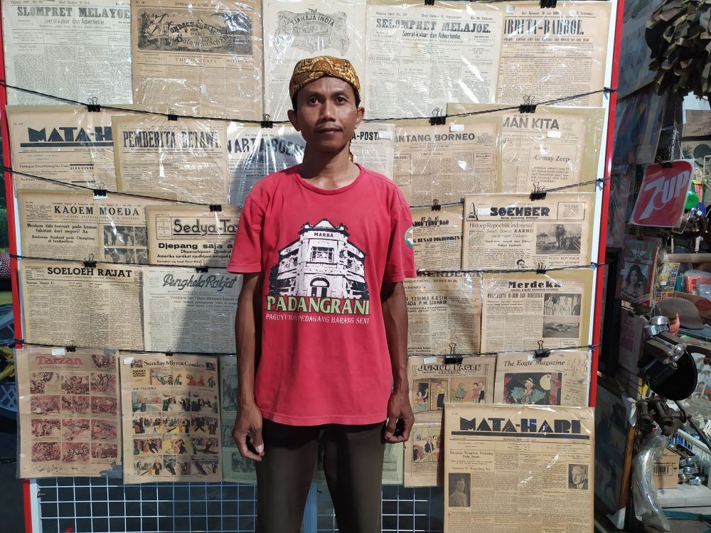 Ditemukan di Barang Loak Semarang, Koran Terbitan Perang Dunia I Dijual Rp300 Ribu