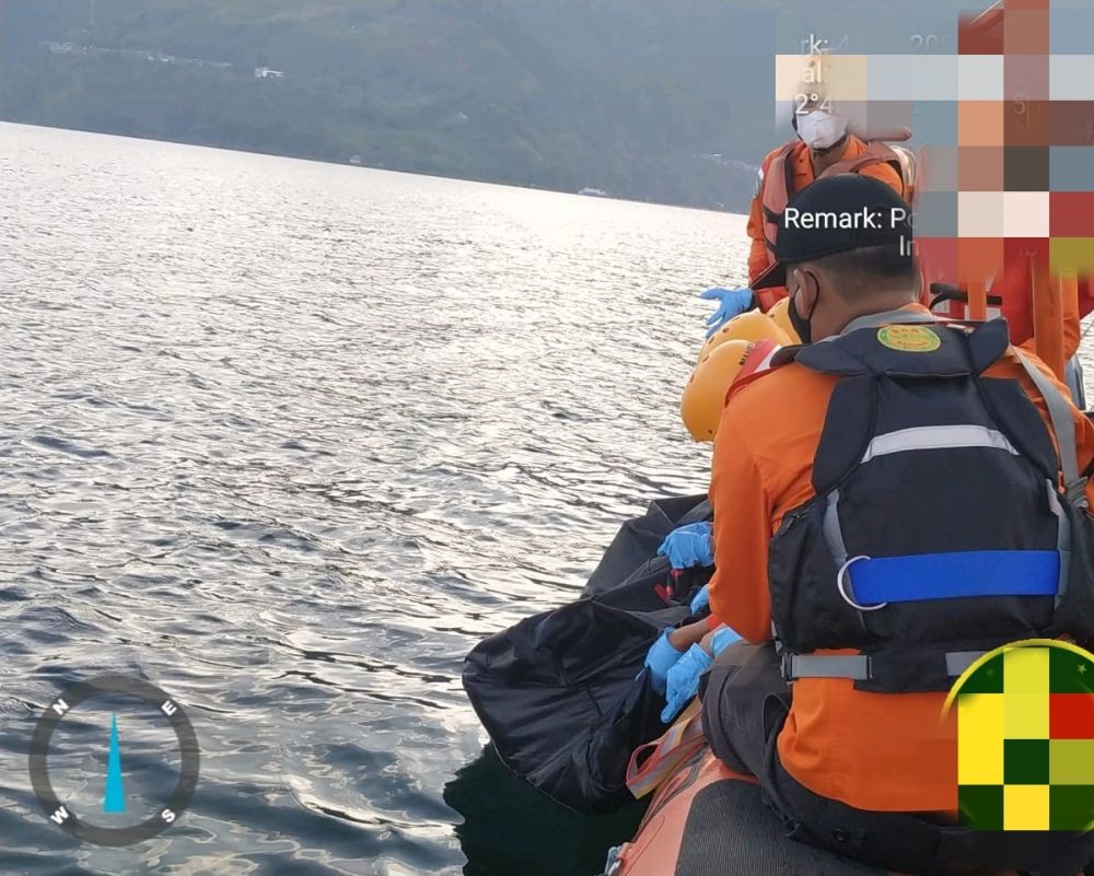 2 Pekan Tenggelam di Danau Toba, Jenazah Warga Kisaran Ditemukan