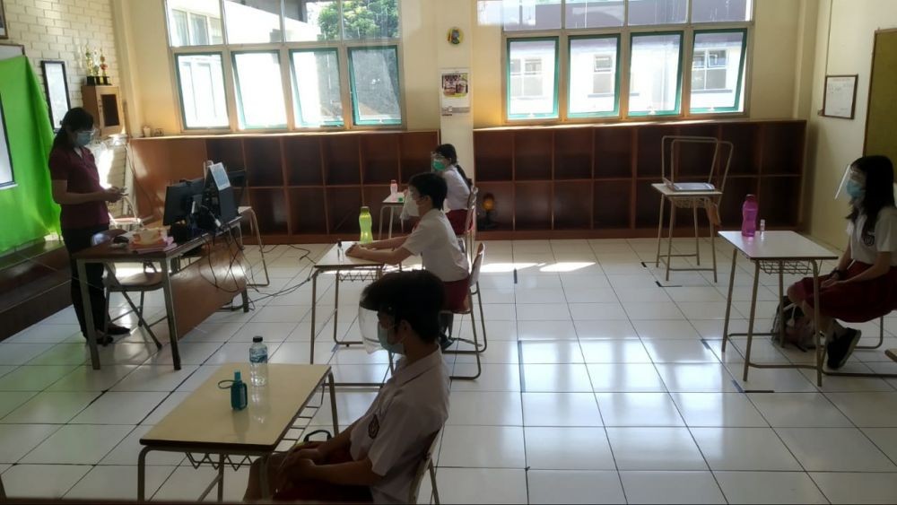 2 Siswa Kota Tangerang Positif COVID-19 Saat Belajar Tatap Muka