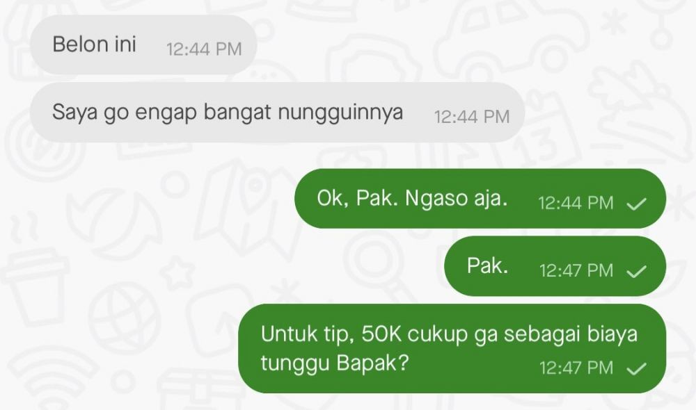 10 Chat Seru Driver Ojol Antre BTS Meal, ada yang Ngaku Mirip Jungkook