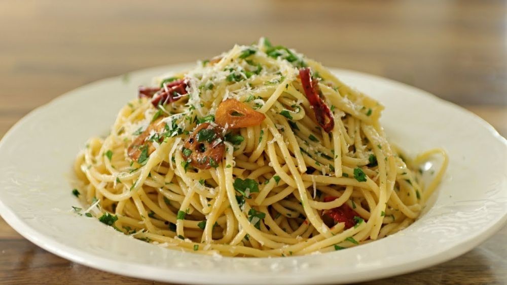 Super Cepat Buatnya, Begini Resep Spageti Aglio Olio ala Rumahan