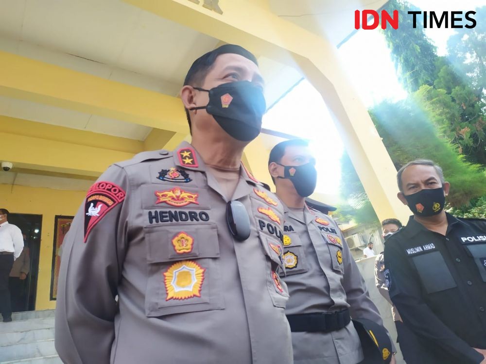 Kece! Vaksinasi COVID-19 TNI/Polri di Lampung 42.252 Orang Sehari
