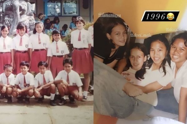10 Potret Lawas Luna Maya Semasa Sekolah, Badannya Paling Tinggi
