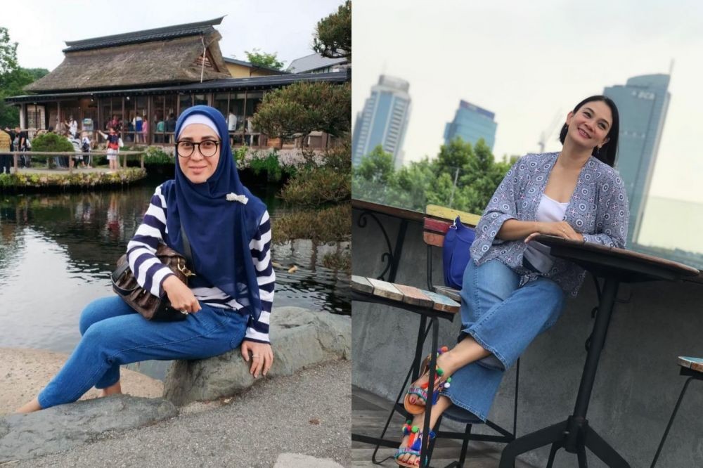 Modis nan Jelita! 9 Adu Gaya Devi Permatasari Vs Dian Nitami