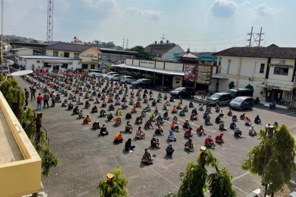 Polisi Amankan 281 Orang Preman di Kota Semarang