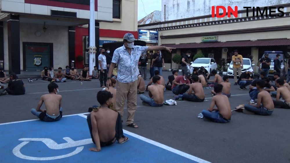 Polda Lampung Tangkap 140 Preman dan Pelaku Pungli di 64 Lokasi