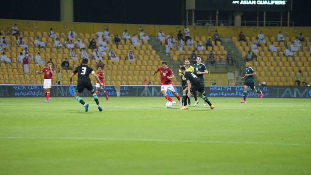 Salah Putar Lagu Indonesia Raya di Laga Timnas Vs UEA, Pemain Bingung