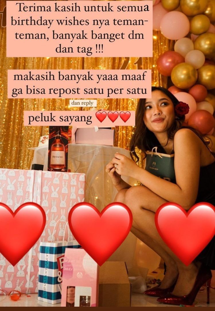 10 Momen Perayaan Ulang Tahun ke-21 Marion Jola Bareng Sahabat