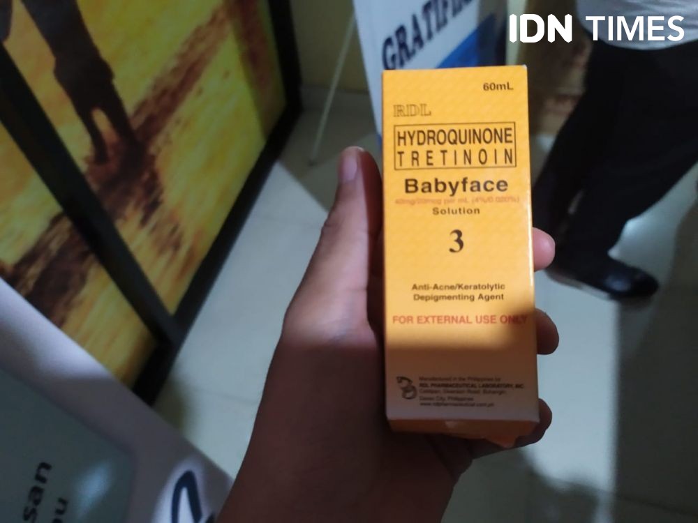 Pelaku Kosmetik Ilegal Lampung Raup Cuan Rp8 Juta Per Minggu