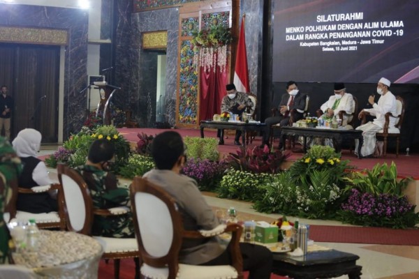 Mahfud MD dan Kiai Mifta Turun Langsung ke Bangkalan